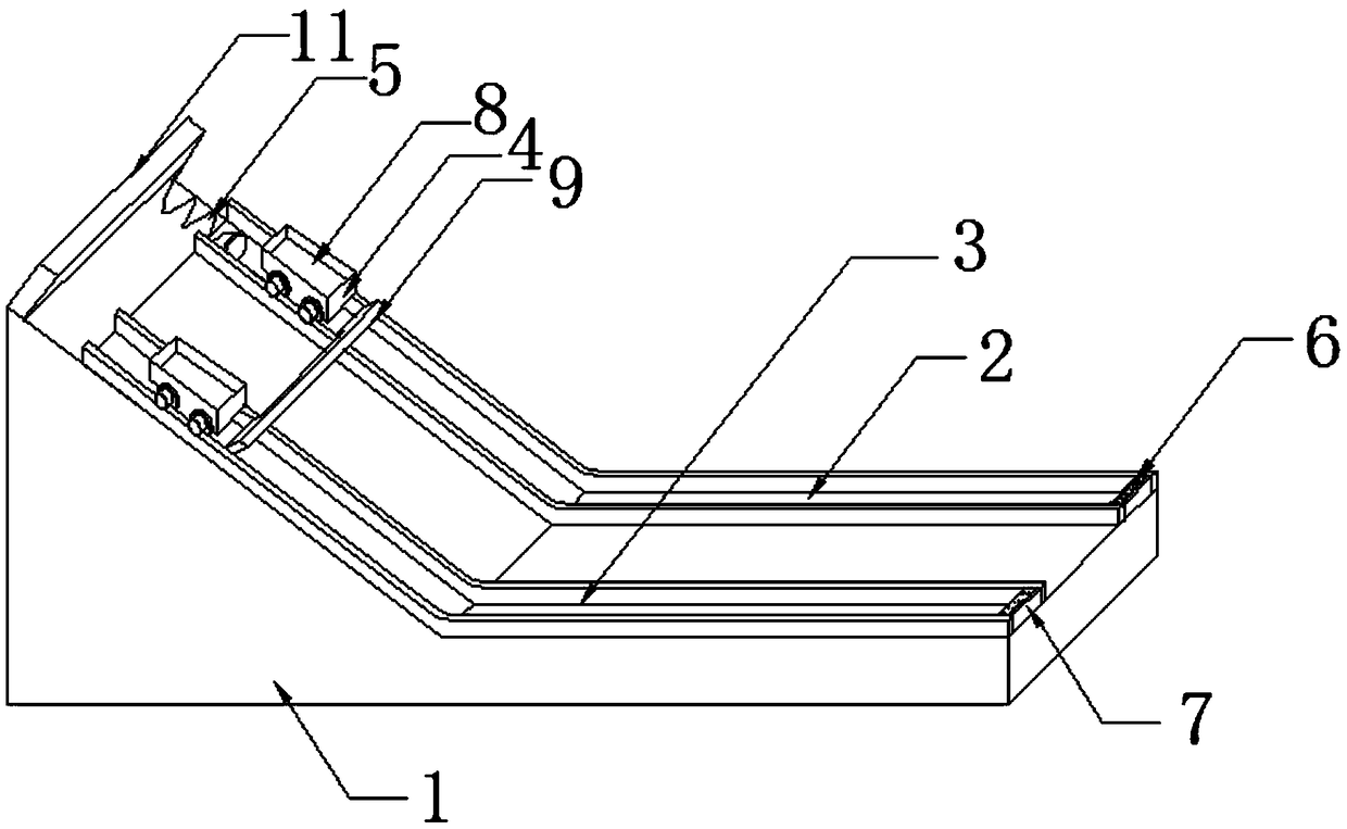 Acceleration demonstration teaching aid for physics teaching