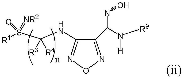 An indoleamine-2,3-dioxygenase inhibitor of nitrogen-containing alkylated and arylated sulfoximines