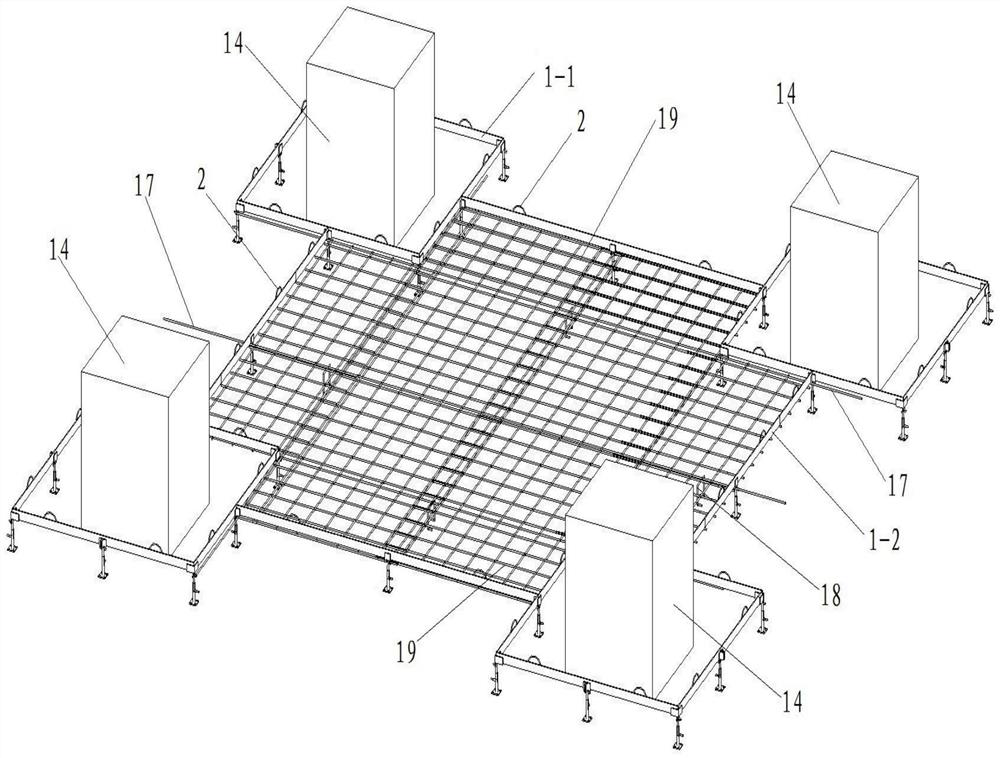 A Concrete Ultra-flat Floor Cut-Free Construction Structure