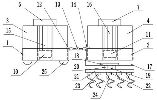 Full-automatic concrete vibration surface finishing device