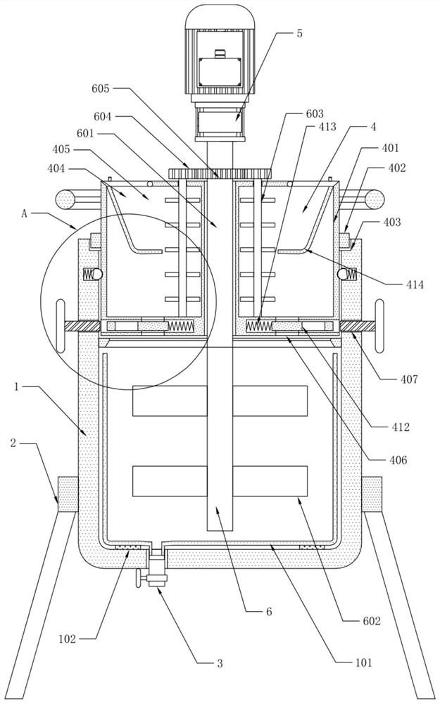 Sewage treatment agent solution spraying device for sewage treatment and use method of device