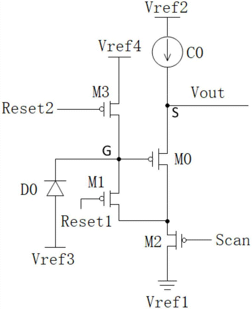 Fingerprint detection circuit, detection method of fingerprint detection circuit and fingerprint sensor