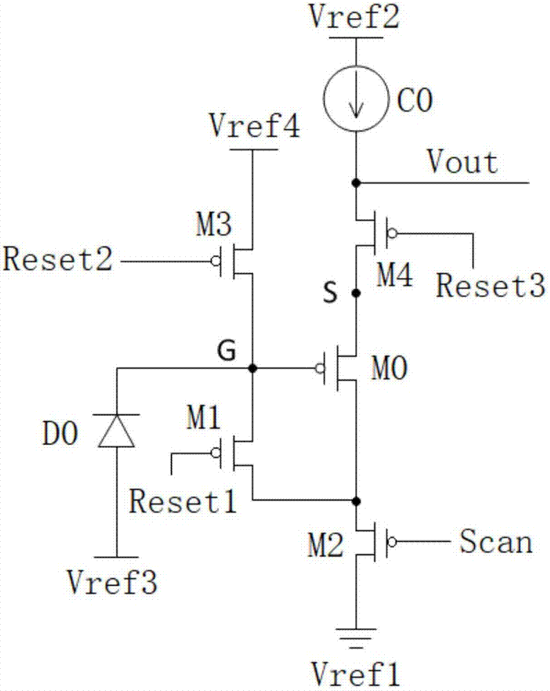 Fingerprint detection circuit, detection method of fingerprint detection circuit and fingerprint sensor