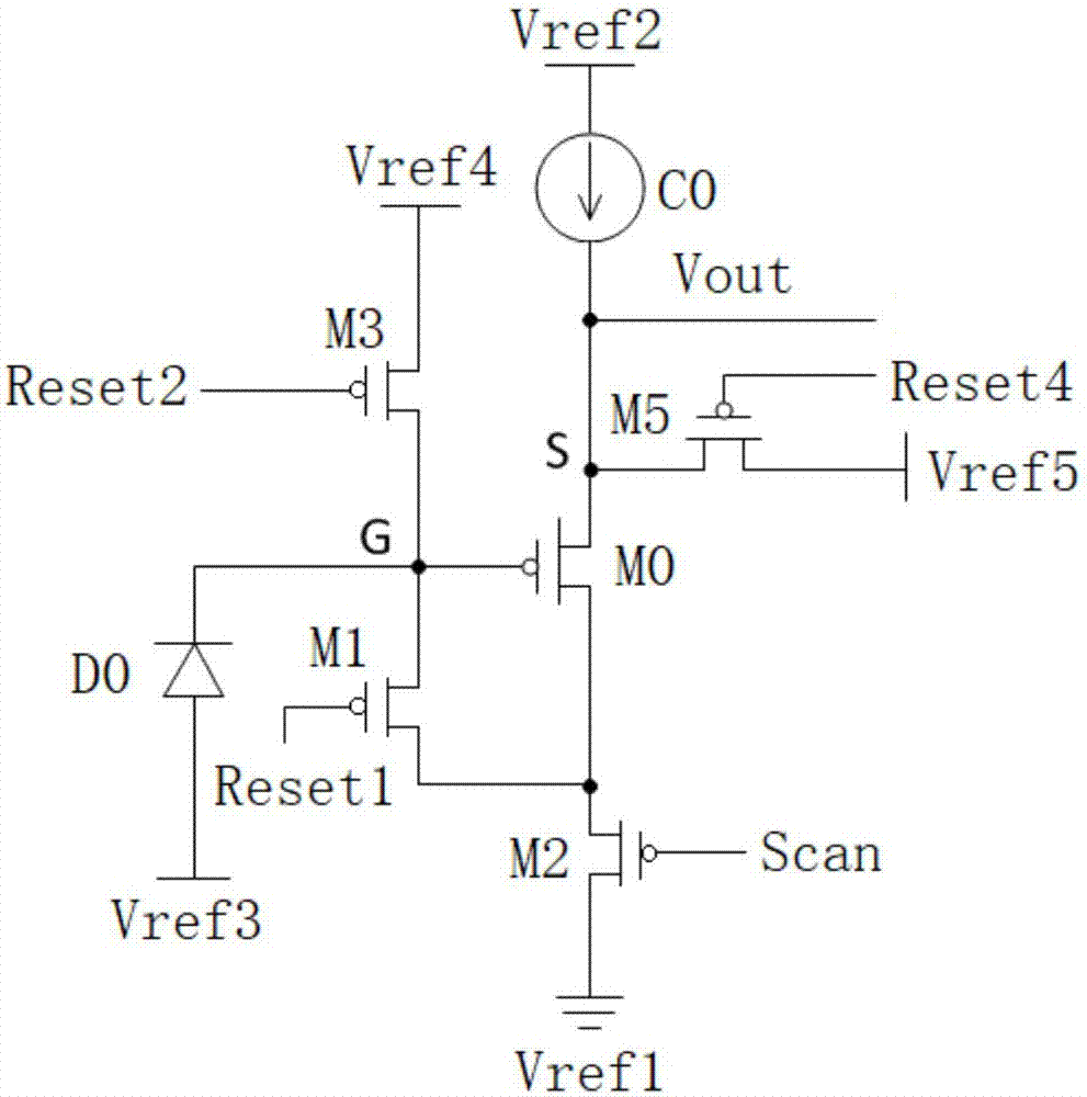 Fingerprint detection circuit, detection method of fingerprint detection circuit and fingerprint sensor