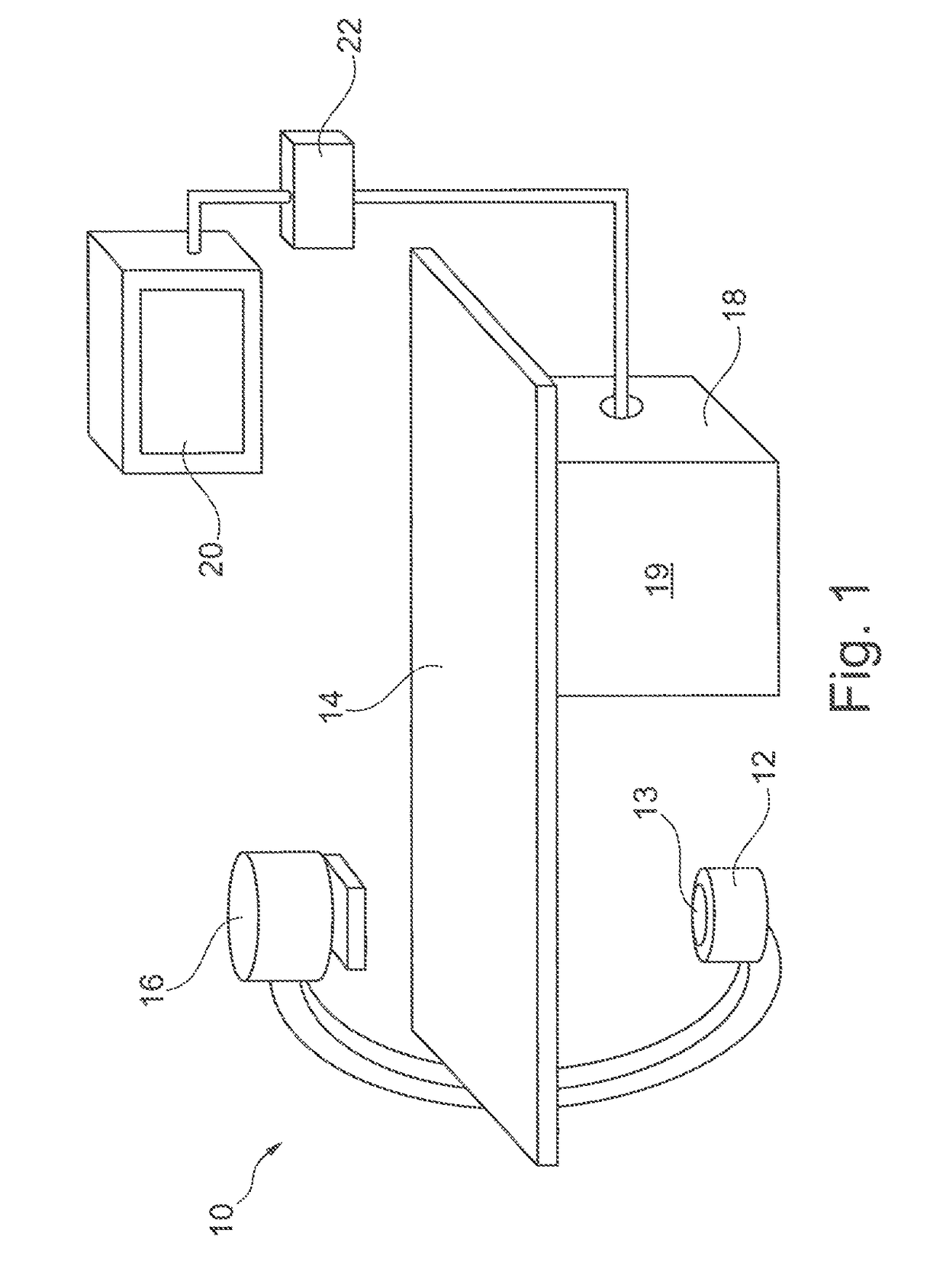 Medical imaging device for providing an image representation supporting in positioning an intervention device