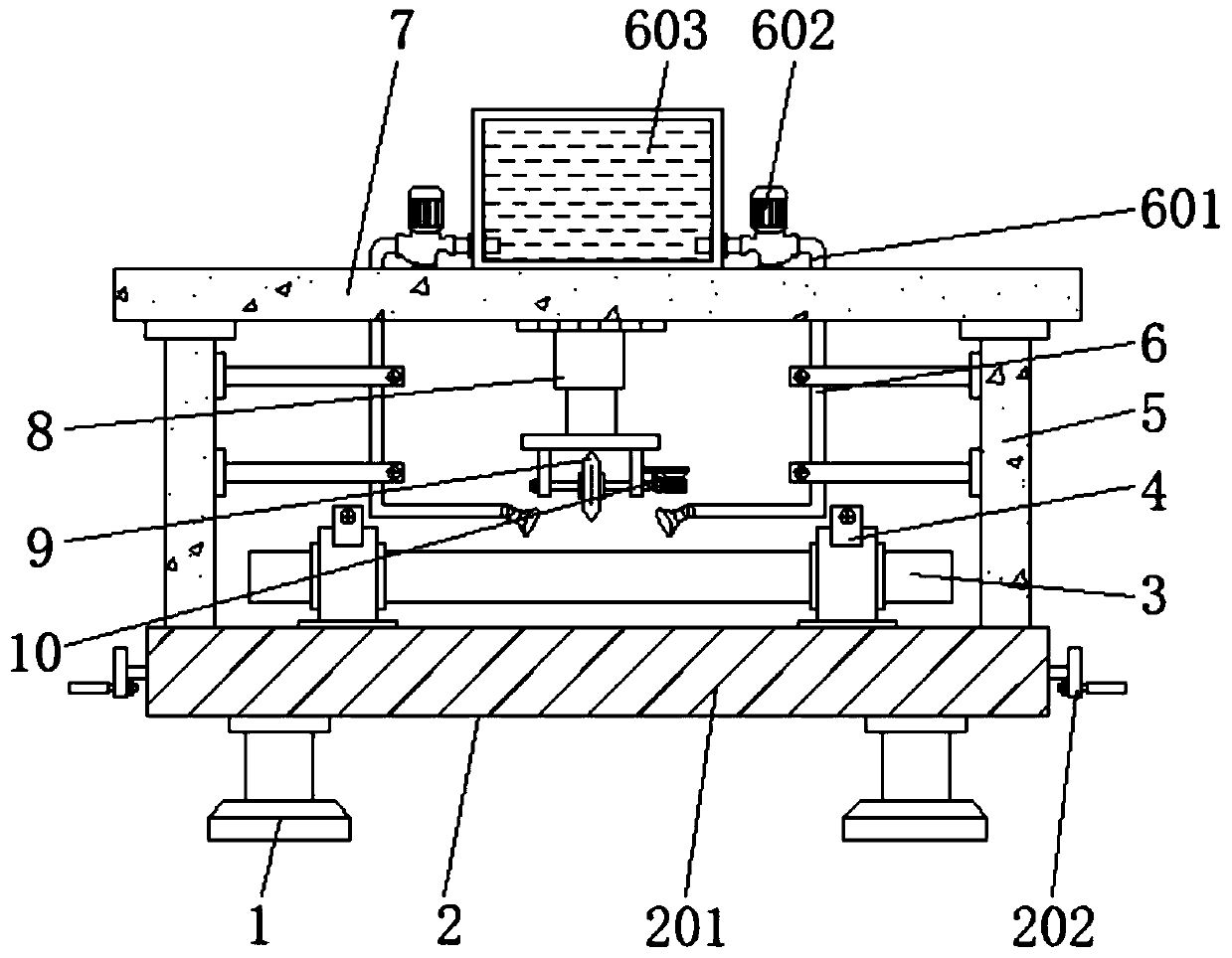 Environment-friendly metal pipe fitting cutting machine for building construction