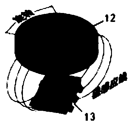 Differential Hall multi-turn-position absolute position sensor and detection method thereof