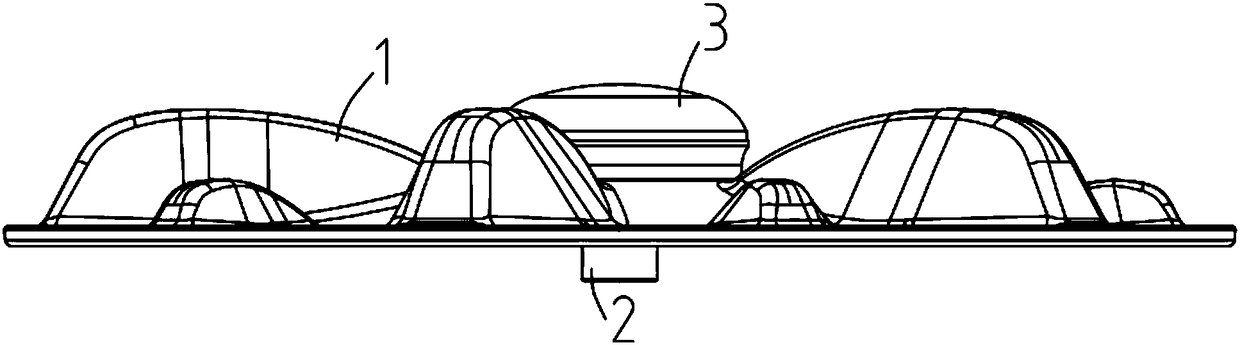 Wave wheel assembly and washing machine