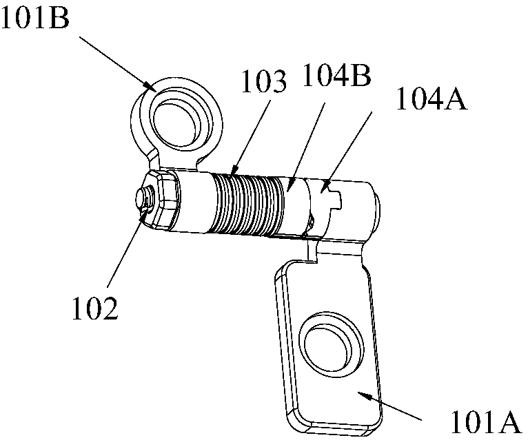 Rotating shaft, terminal equipment and rotating shaft control method