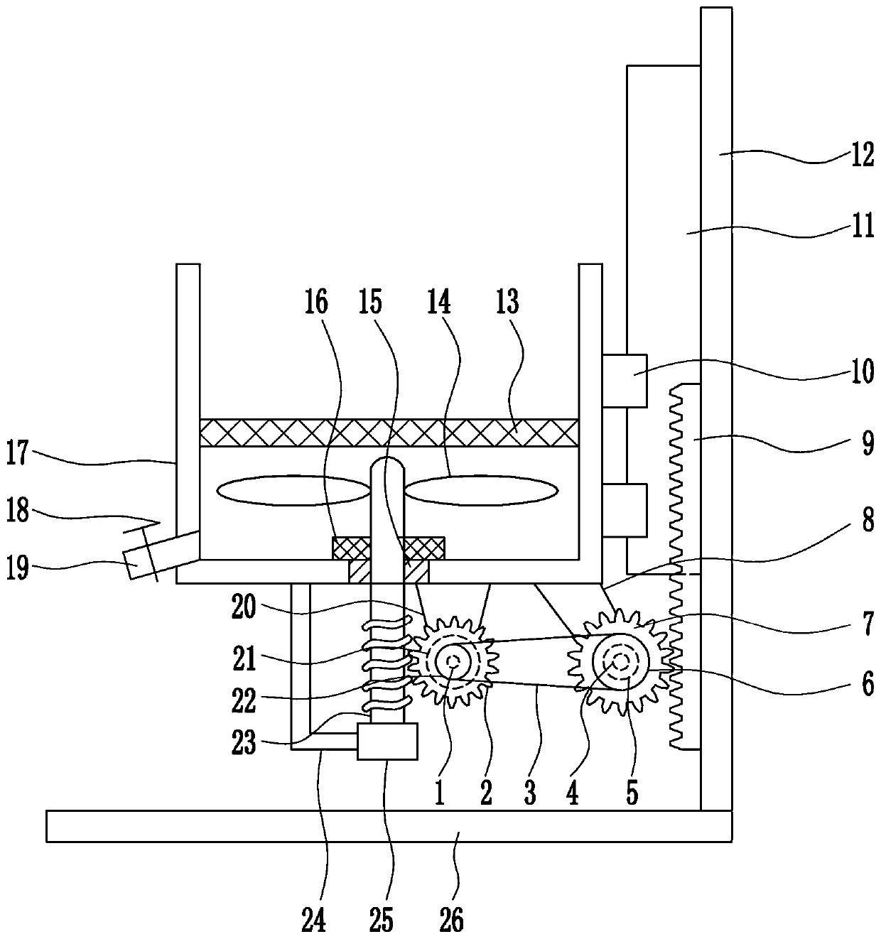 A silicon wafer thinning equipment for monocrystalline silicon cell production process