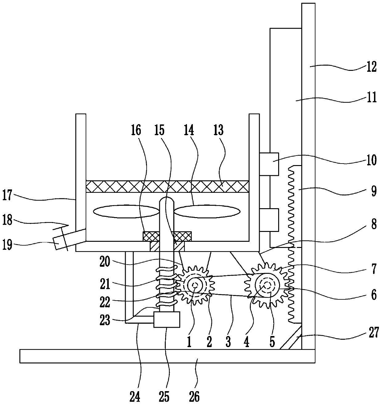 A silicon wafer thinning equipment for monocrystalline silicon cell production process