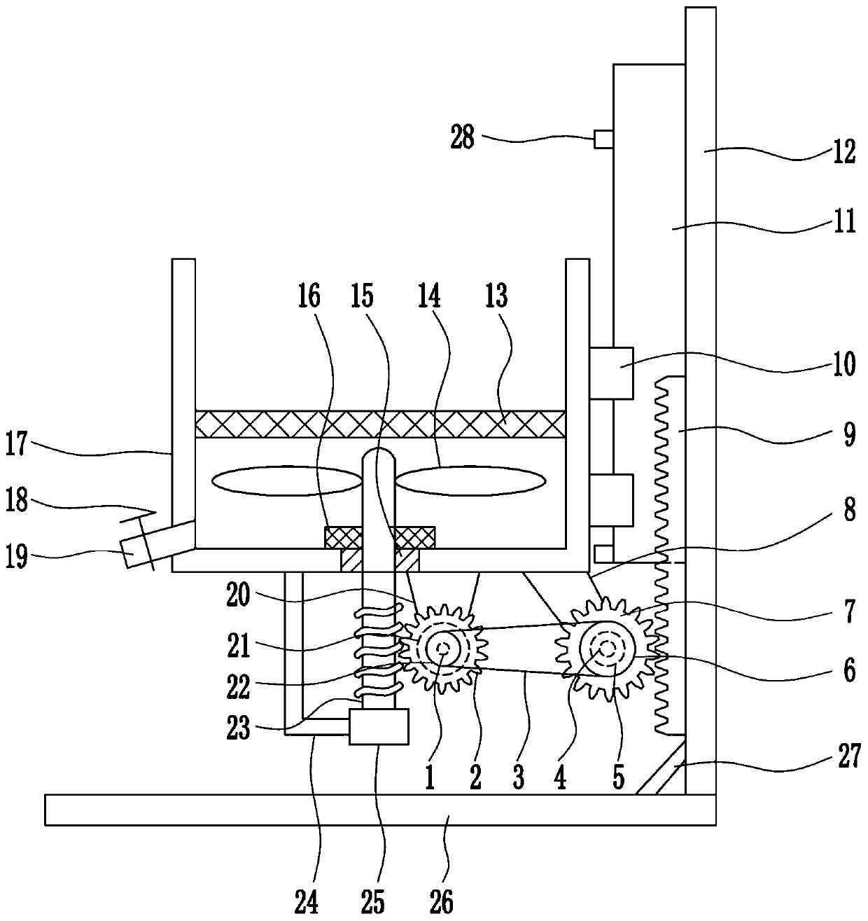 A silicon wafer thinning equipment for monocrystalline silicon cell production process