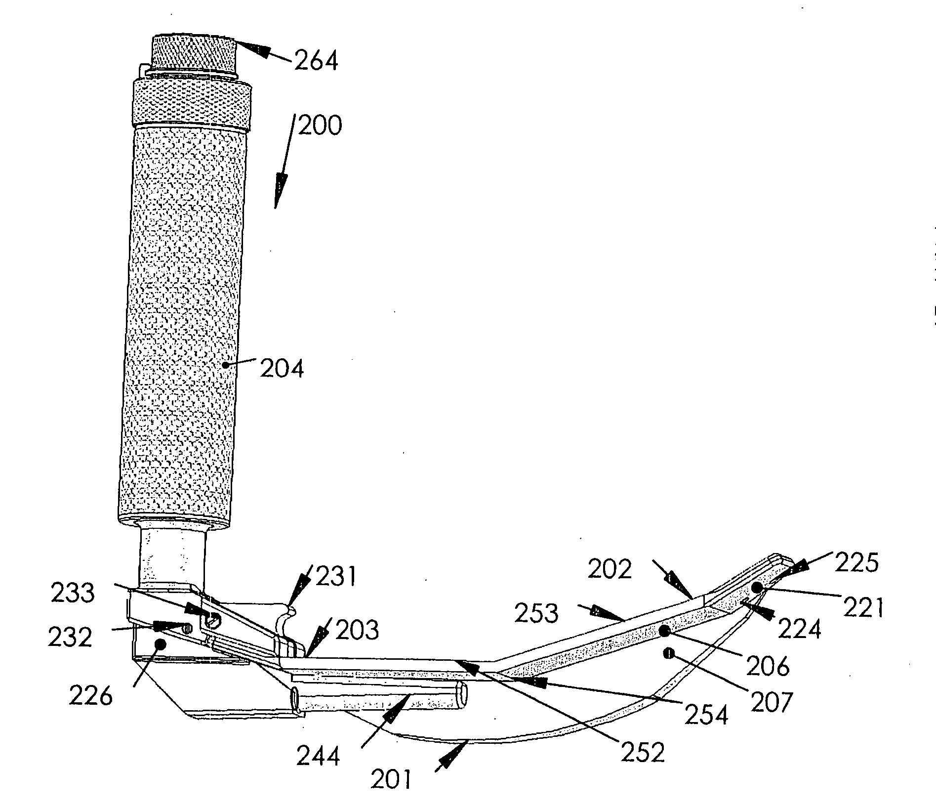 Intubation laryngoscope with detachable blades