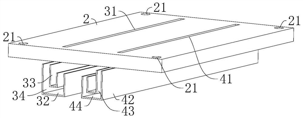 An ecological garden rainwater collection and storage system and its construction method