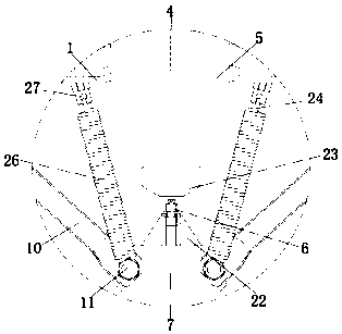 Automobile rollover prevention device