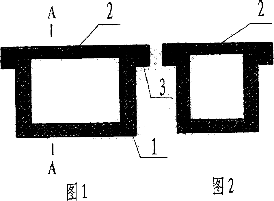 Fiber reinforced artificial stone tomb box and its manufacturing method