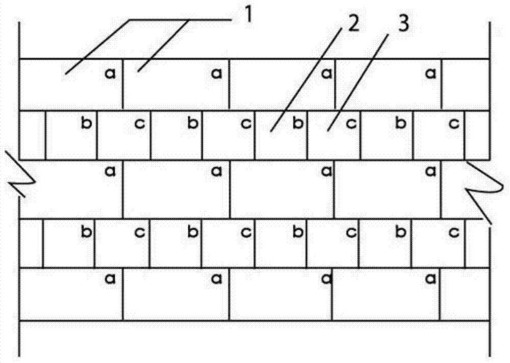 Building block and reinforced concrete laminated wall and construction method thereof