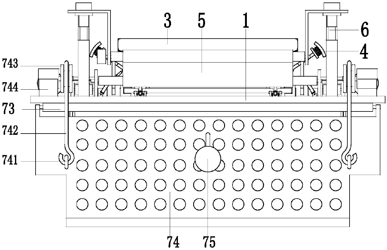 Diversified floating bed for repairing ecological urban and rural water body pollution