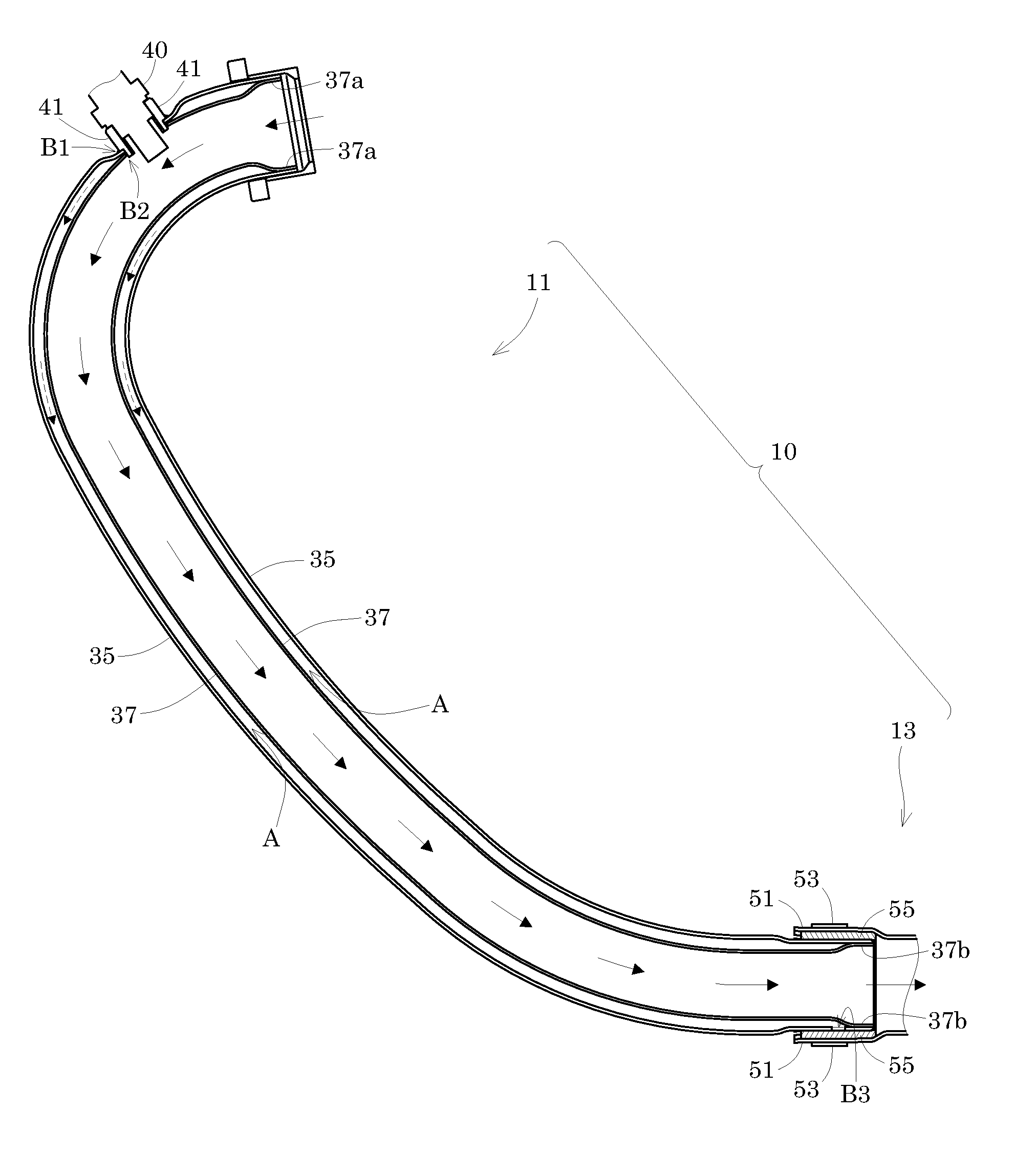 Exhaust system, a saddle riding type vehicle having the same, and a method of manufacturing and mounting an exhaust pipe