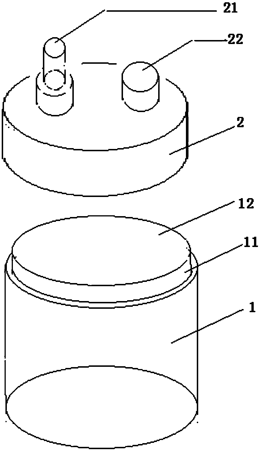 Biological charcoal material for removing iodate in water and preparation method thereof