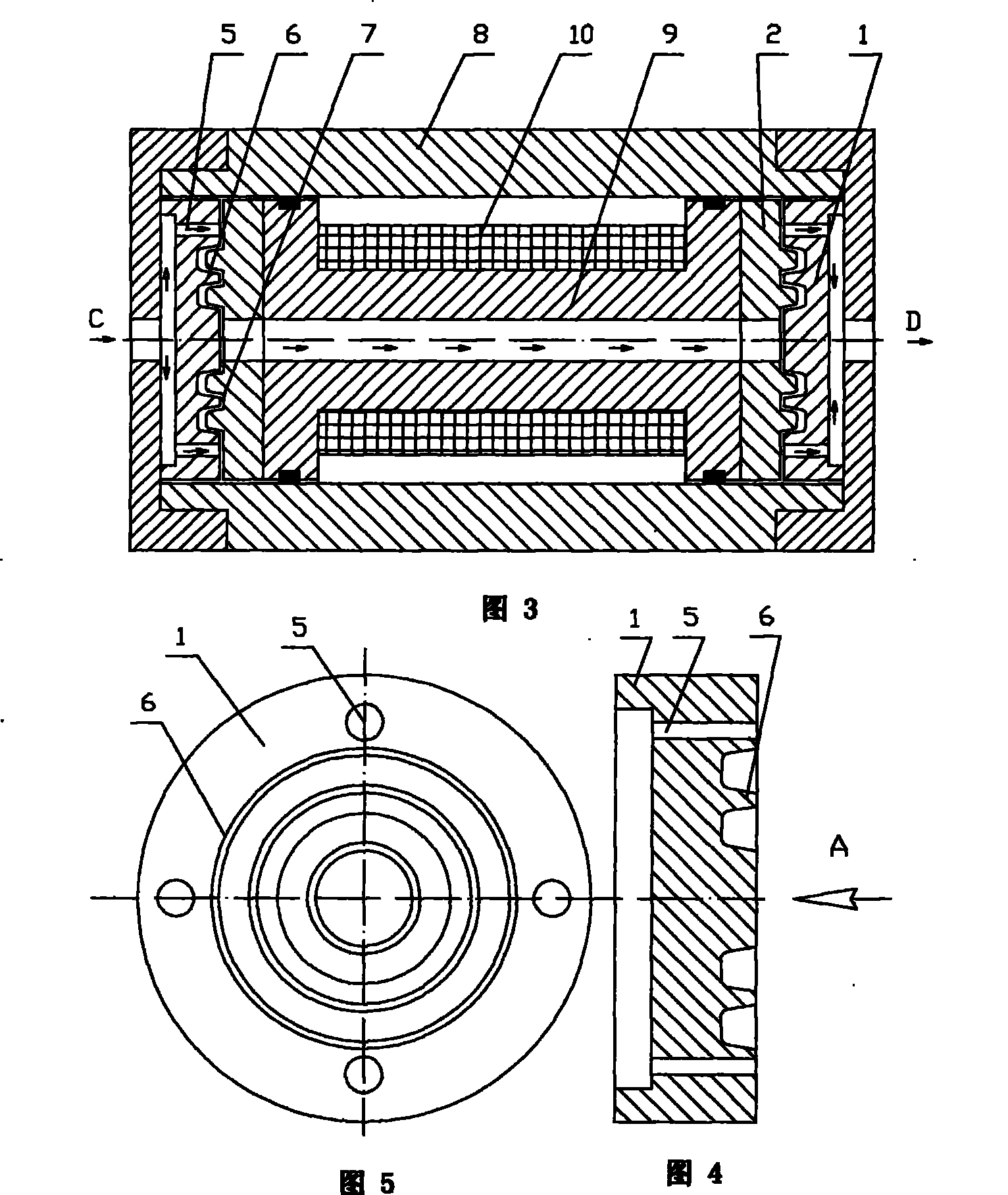 Constant power control method for coal mining machine and operating handle