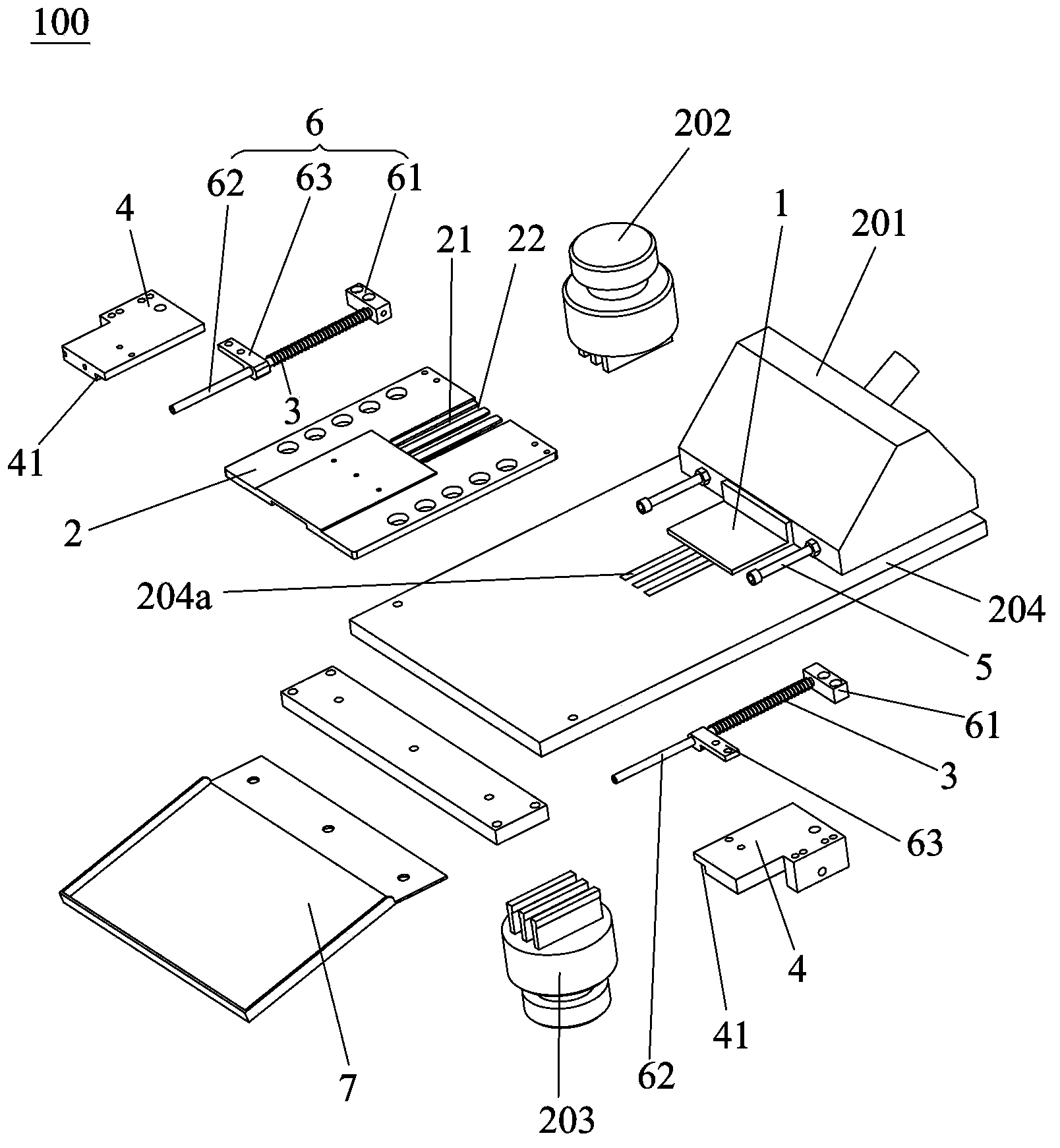 Discharge mechanism of powder metallurgy press