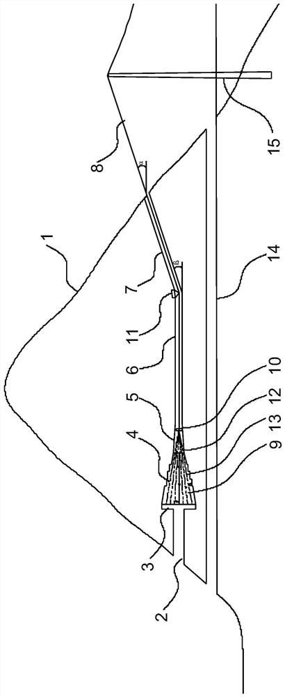 Suspension Bridge Horizontal Anchorage Structure and Construction Method