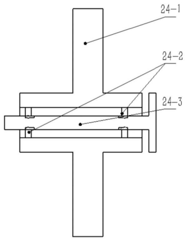 Space momentum wheel bearing friction torque testing machine and its testing method