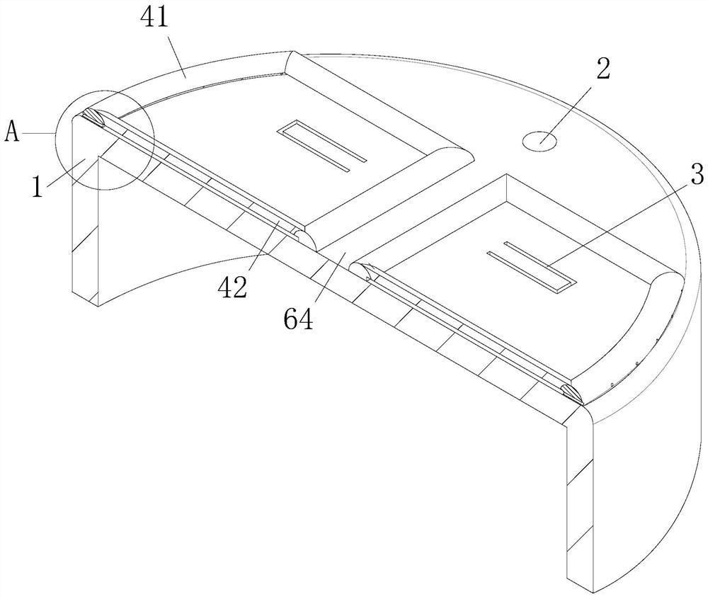 Novel moving contact sealing device of GW20-252W2500 type disconnecting switch