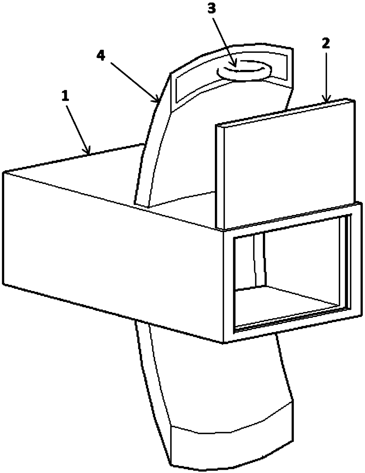 Automobile air conditioner air-exit structure with mosquito repellent function