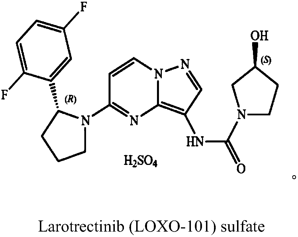 Preparation method of 2-(2,5-difluorophenyl) pyrrolidine