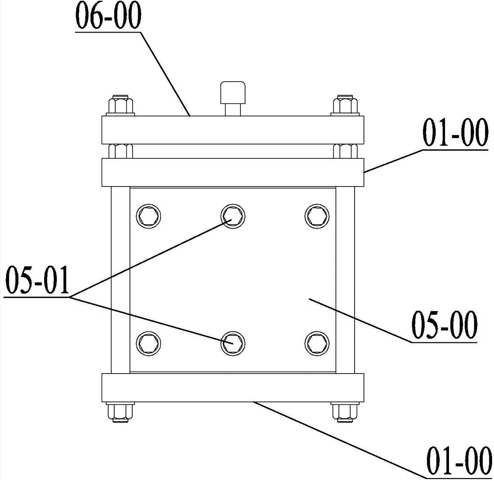 Preparation mould and method of ceramic-based corrugated wing air inlet leading-edge panel