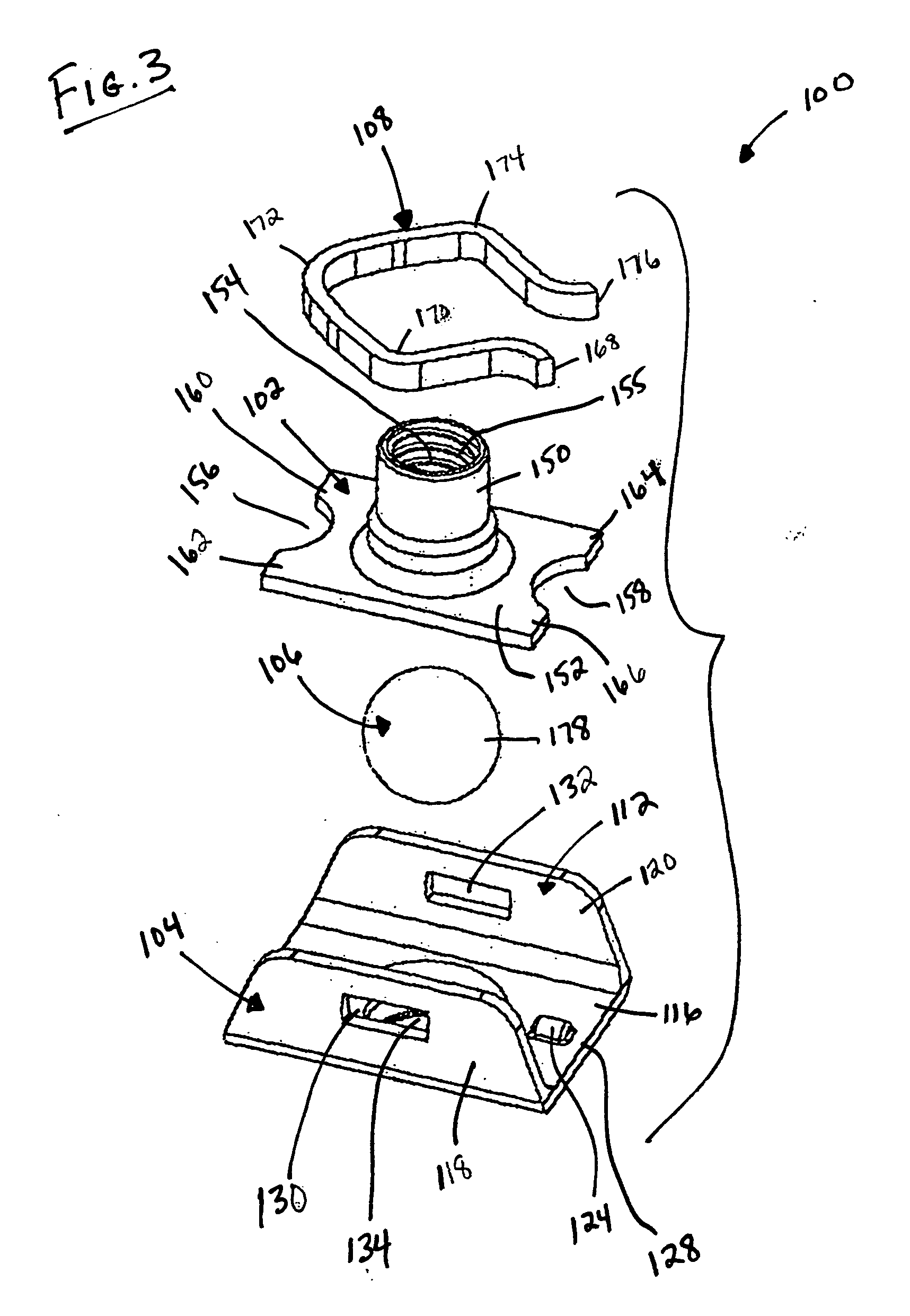 Push-type rivetless nut plate and method and apparatus for installing same