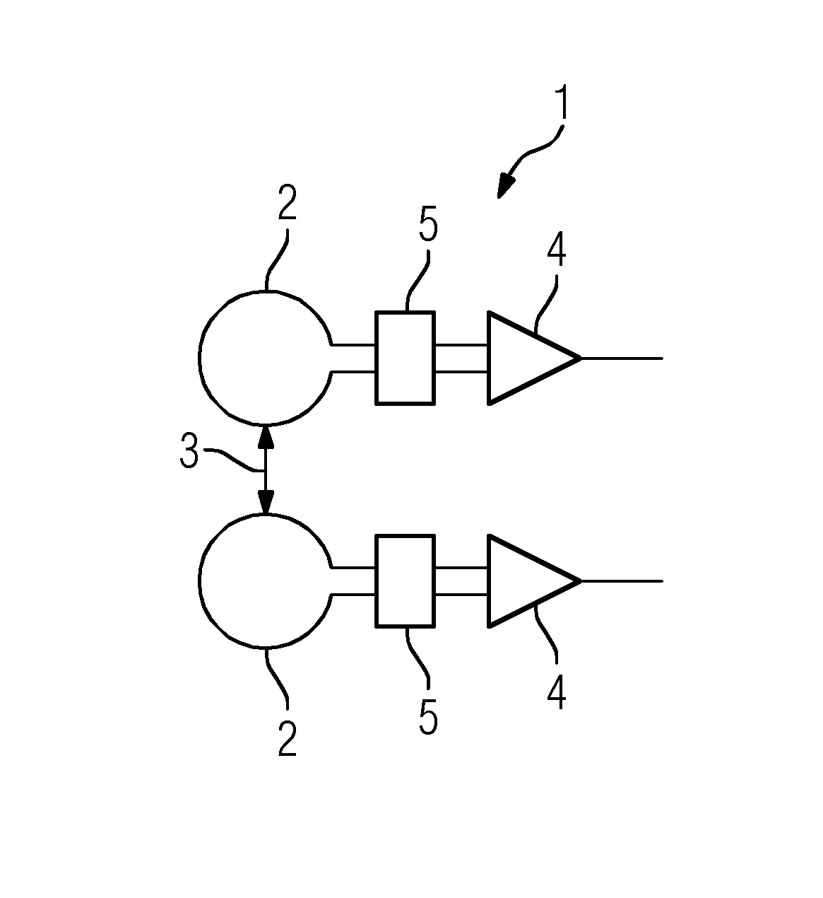 Reduction of Coupling Effects Between Coil Elements of a Magnetic Resonance Coil Arrangement