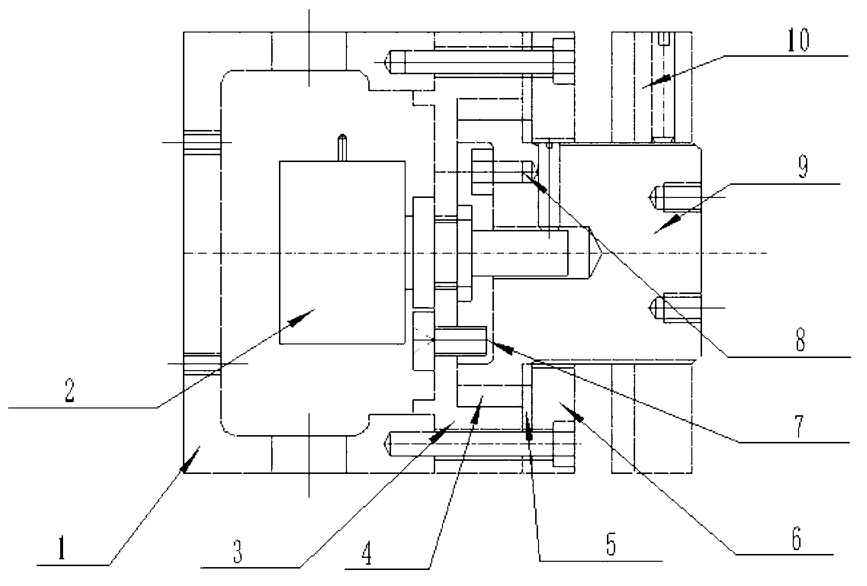 Modularized joint displacement sensor applied to robot