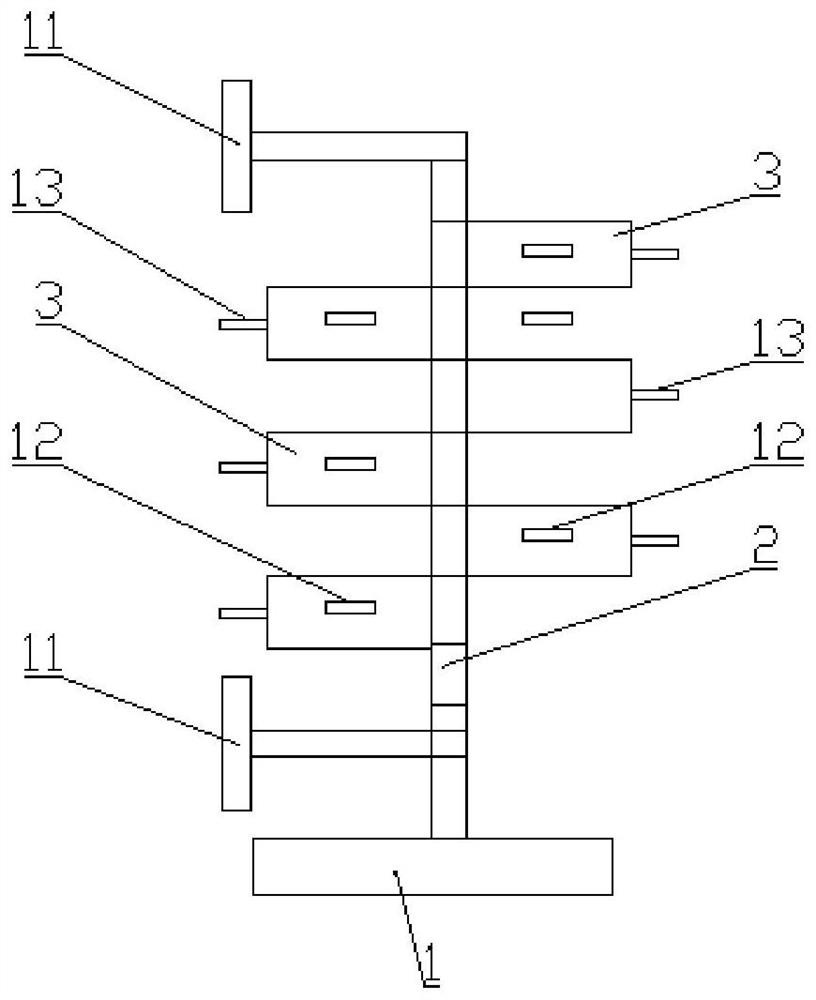 Disc type tail fiber storage device