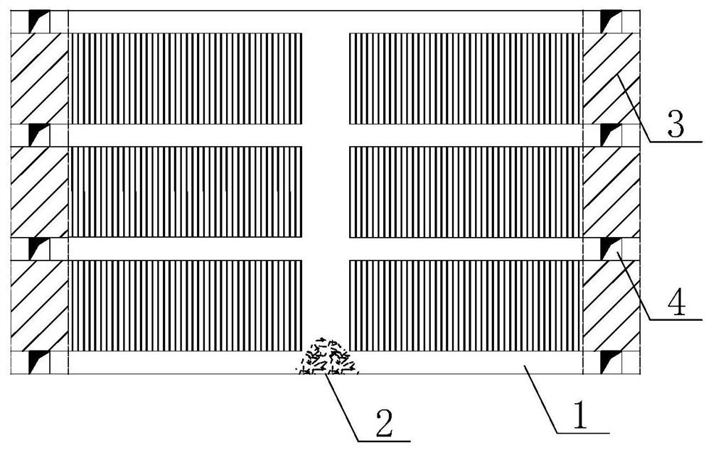 Method for mining inclined or steeply inclined hard thin ore body