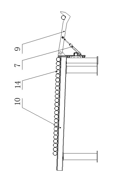 Pipe-cutting feeding device