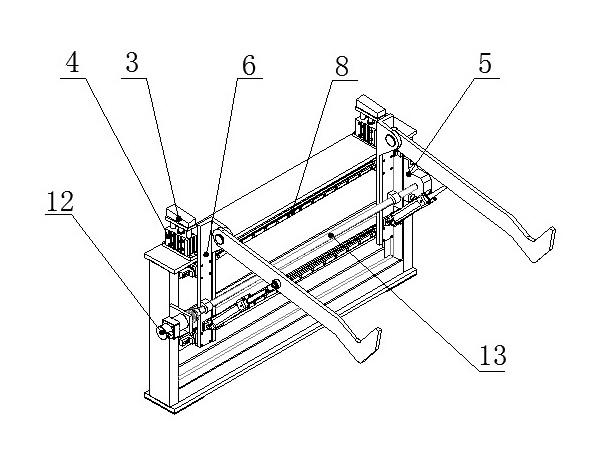 Pipe-cutting feeding device