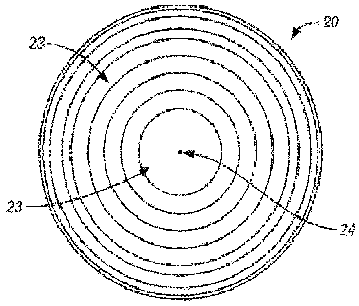 Multi-ring lens, systems and methods for extended depth of focus