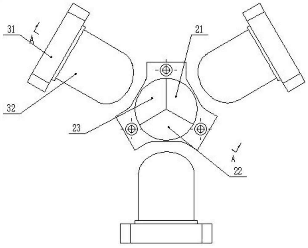 A laser cladding device and method capable of changing the uneven distribution of Gaussian light energy