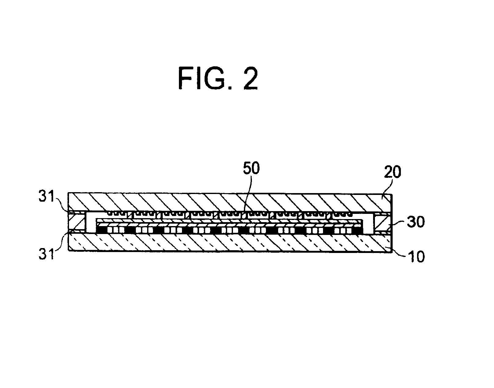 Method for manufacturing flat image display and flat image display