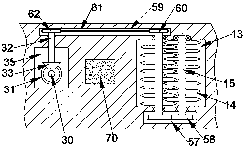 Comprehensive measurement system for printing and dyeing substance dischargein dyeing house