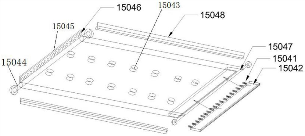 Visual controllable rough single fracture seepage simulation device and use method thereof