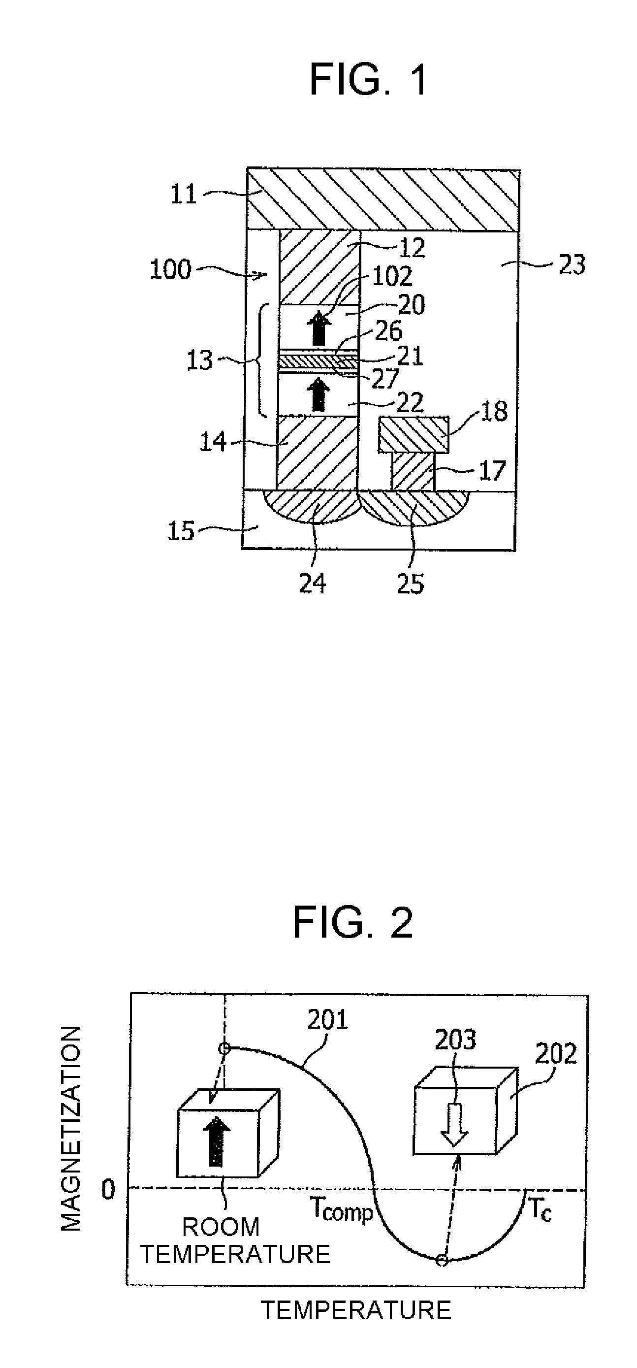 Magnetoresistance element and storage device using the same