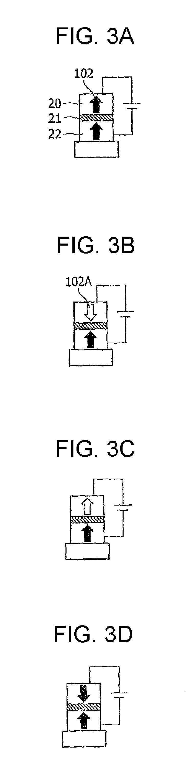 Magnetoresistance element and storage device using the same