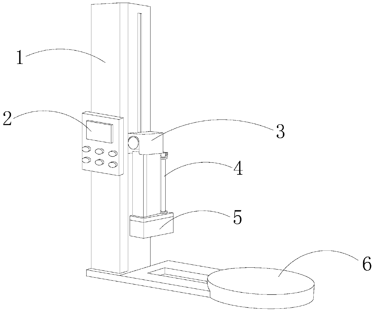 PVC transparent film winding machine with film string-proof and overlap prevention function