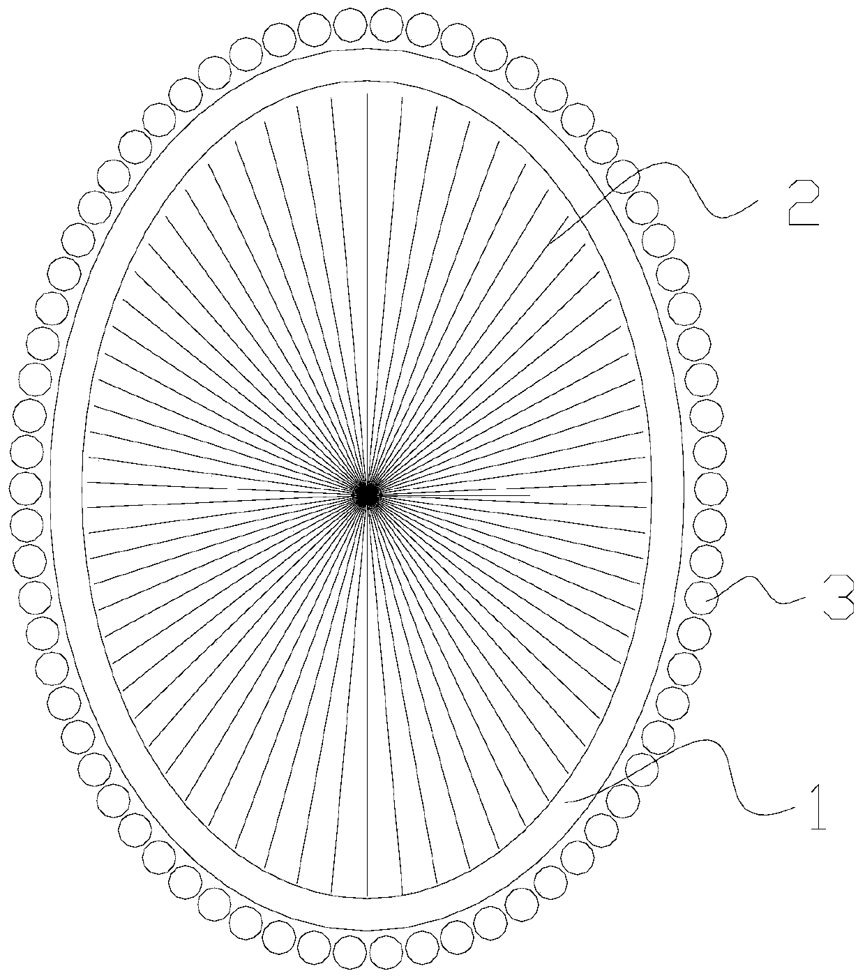 Shape follow-up measurement processing control method for ellipse-like jewelries