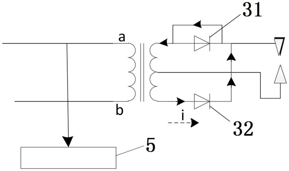 Fault detection circuit and method for inverter resistance welding secondary rectification module