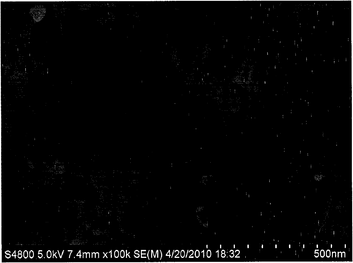 Ionic liquid solution for preparing nano-porous silver and using method thereof